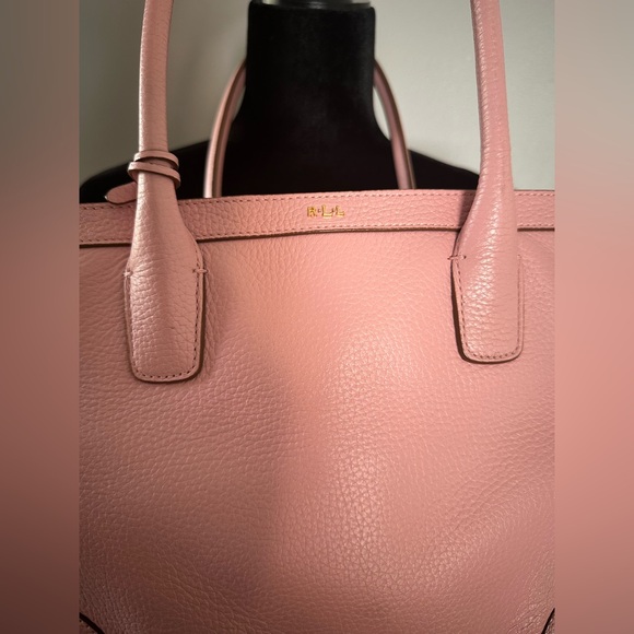 Ralph Lauren Soft Pink Satchel - Picture 2 of 6